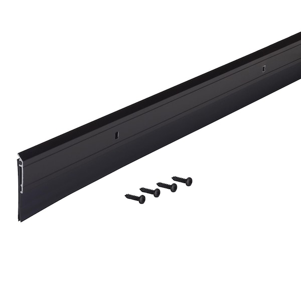 M-D Building Products M-D Building Products Black Aluminum/Vinyl Sweep For Doors 36 in. L X 2.13 in. - 11820
