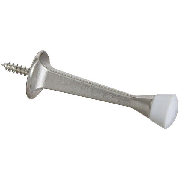 Stanley Stanley National Hardware  3 in. Rigid Door Stops, Satin Nickel - N331-363