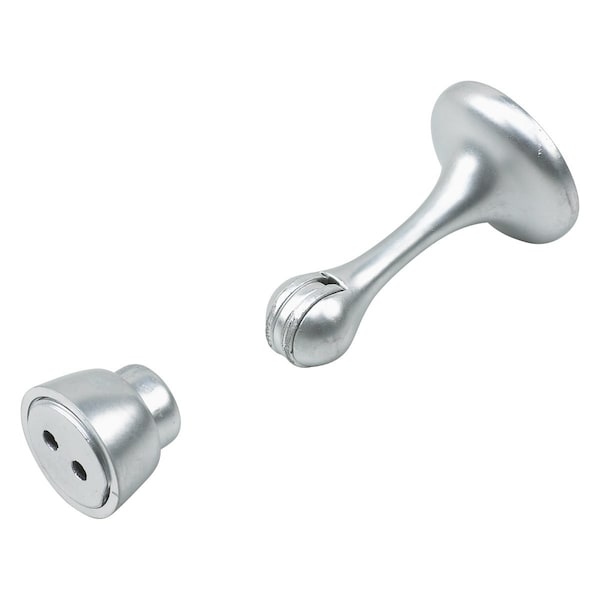 Richelieu 3inch 76 mm Magnetic Door Stop, Chrome - 67CR