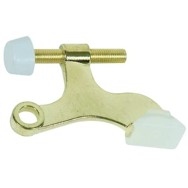 Zoro Select Hinge Pin Door Stop, Zinc Die Cast, 1"H x 1/2"W - 1RCT5