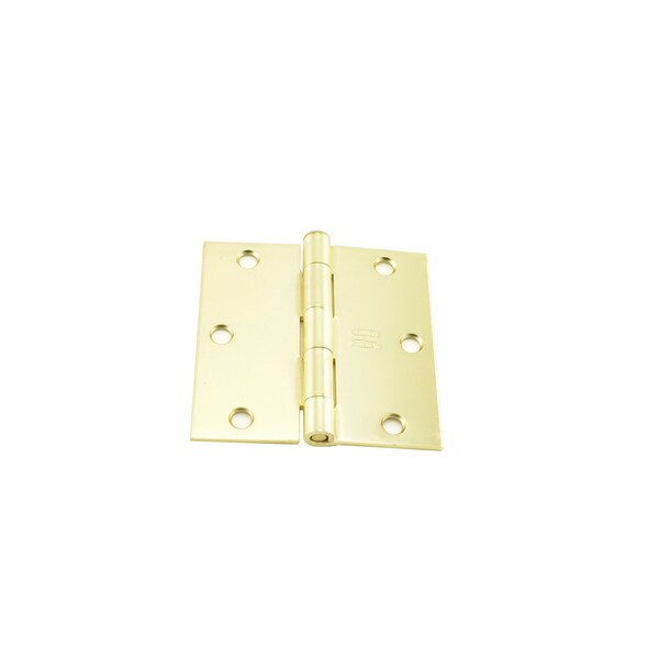 Best Hinges 3-1/2in Steel Full Mortise Standard Weight Swing Clear Hinge for Square Edge Doors # 054505 - F24831226D
