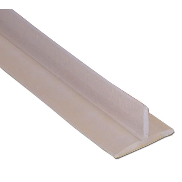 Pemko S771C8 8' Prene Adhesive Backed Fire and Smoke Gasketing Clear Aluminum - S771C8