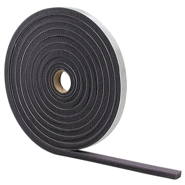 M-D Building Products 0 Foam Tape, 34 in W, 17 ft L, 12 in Thick, Gray - 2113