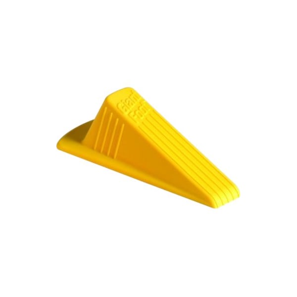 Giant Foot Doorstop, 3-1/2"x6-3/4"x2", Safety Yellow - MAS00966