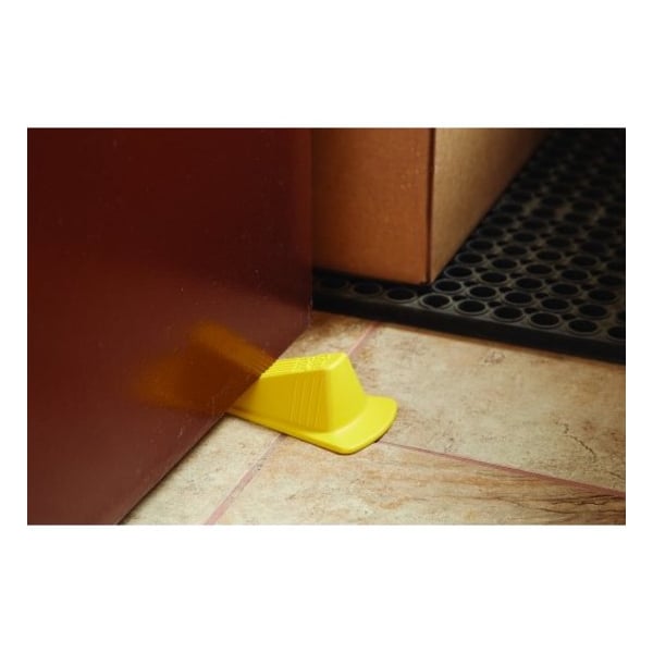 Giant Foot Doorstop, 3-1/2"x6-3/4"x2", Safety Yellow - MAS00966