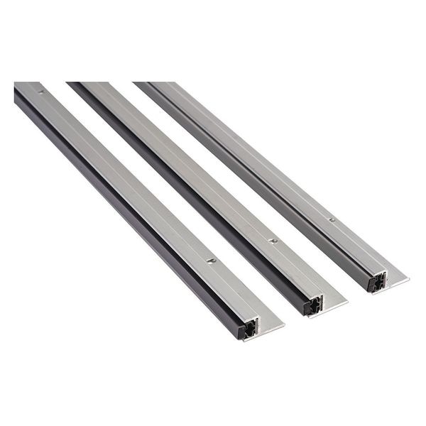National Guard Weatherstrip, 3/16in., Vinyl, Gray - 159MA-36X84