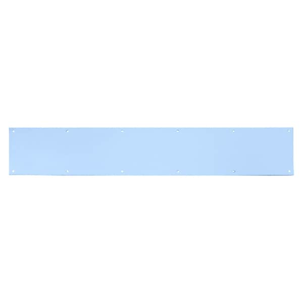 Tell Tell 6 in. H X 34 in. L Satin Aluminum Kickplate - DT100056