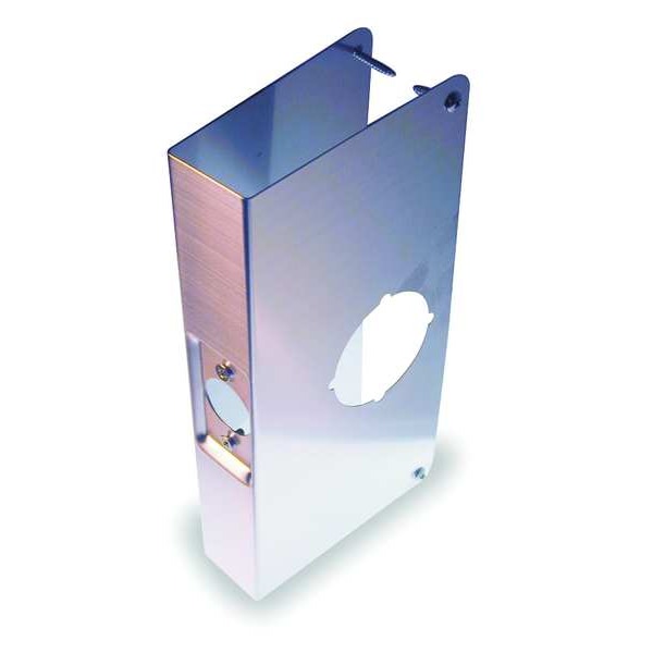 Zoro Select Door Reinforcer, SS, H 9 x W 4-1/8 In - 1HFL3