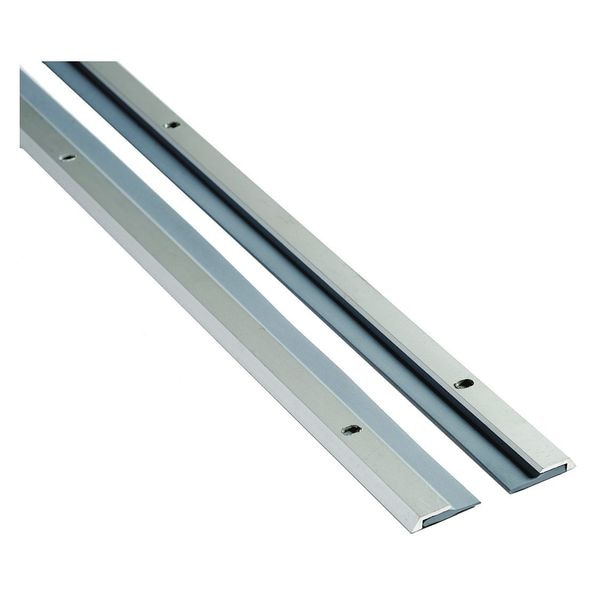 National Guard Astragal, Aluminum, 1-1/4in.H, PK2 - 115NA-96X2