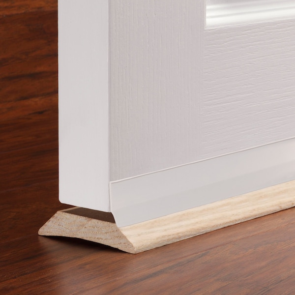 M-D Building Products 36 in. White Vinyl Economy Self-adhesive Door Sweep - 05587
