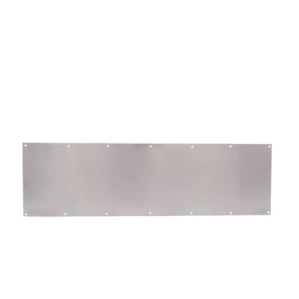 Trimco 12 x 34 in. Kick Plate, Satin Stainless Steel - K00506301234