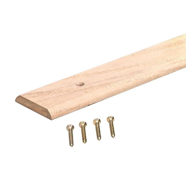 M-D Building Products 1-3/4 In. X 36 In. Unfinished Hardwood Seam Binder w/ Screws - 85621
