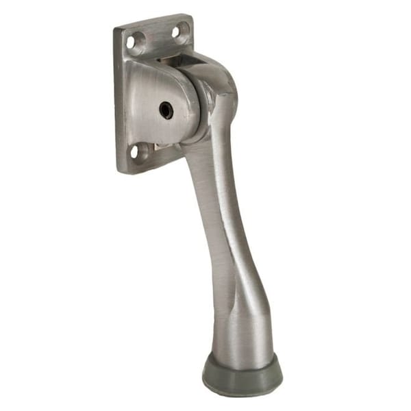 Trimco Kick Down Door Holder Sprayed to Match Aluminum 4" - 1221-4.628