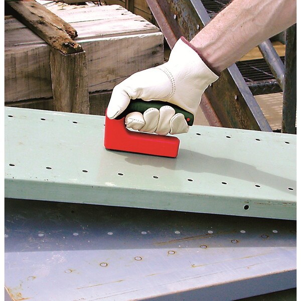 Master Magnetics Magnet Source 5.25 in. L X 1 in. W Red Handle Magnet 100 lb. pull 1 pc - 07501