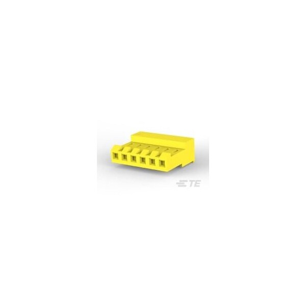 Te Connectivity 06P MTA156 CONN ASSY 20AWG YEL - 3-640427-6