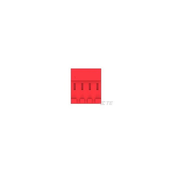 Te Connectivity 04P MTA156 CONN ASSY 22AWG RED - 3-640428-4