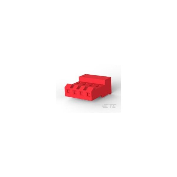 Te Connectivity 04P MTA156 CONN ASSY 22AWG RED - 3-640428-4