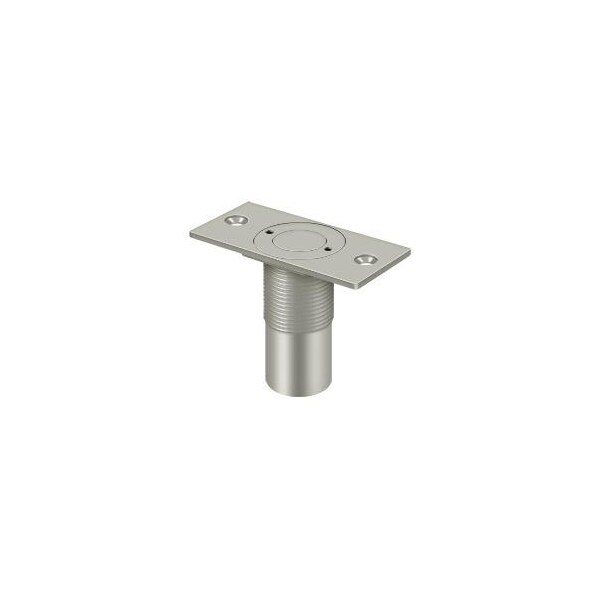 Deltana Dust Proof Strike, Adjustable, 2-7/8" X 1-3/8" Satin Nickel - SPDP278U15