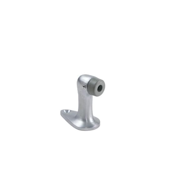 Trimco Gooseneck Floor Stop Combo Pack Trimco Made Satin Chrome 2-7/8" - 1233--TM.626