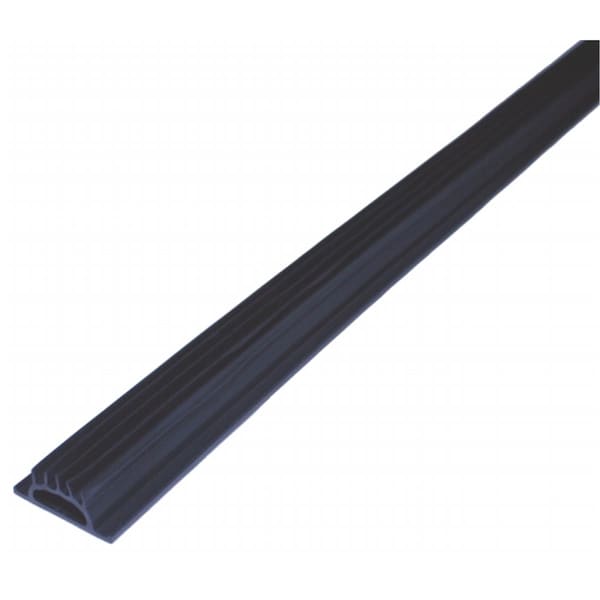 Homepage 36in. Black Deluxe Aluminum Threshold With Vinyl Seal - HO81437