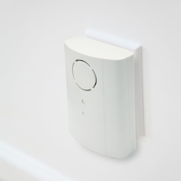 Iq America WD1040 Wireless Plugin Contemporary Door Chime with Button 2 Melody Door Bell, PK 2 - WD1040-2