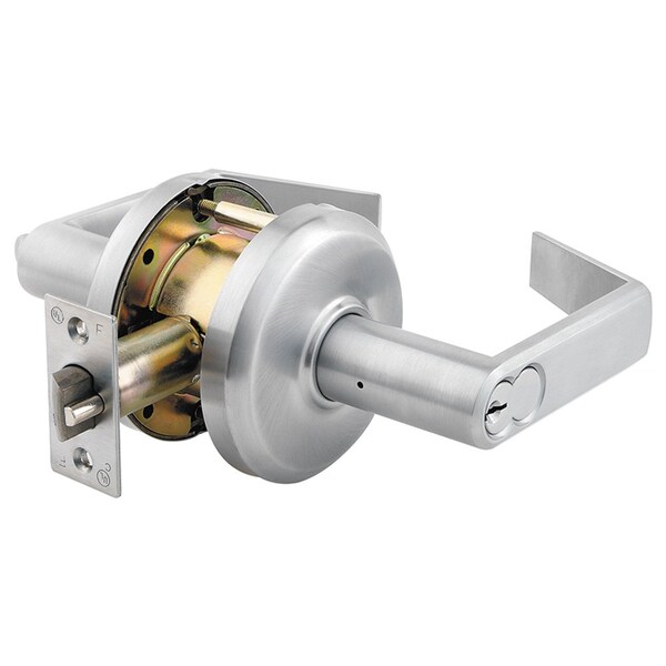 Dormakaba Dormakaba Commercial Hardware Sierra Less Keyway SFIC Entry Lock with 2-3/4in Backset and ASA - QCL251E626LC