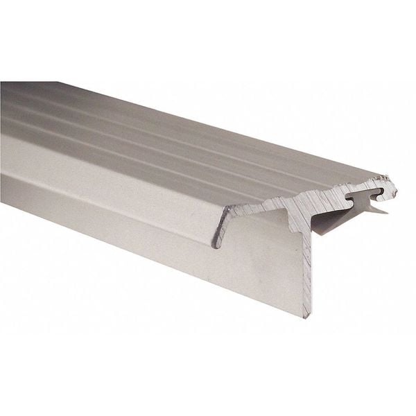 Pemko Double Door Weatherstrip, Vinyl, 7ftL, Gray - 355CV84