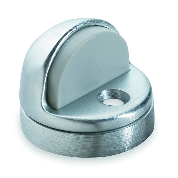 Rockwood Dome Door Stop, Floor Mount, Satin Chrome - 441CU.26D