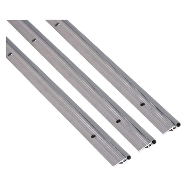 National Guard Weatherstrip, 3/16in., Vinyl, Gray - 155V-36X84