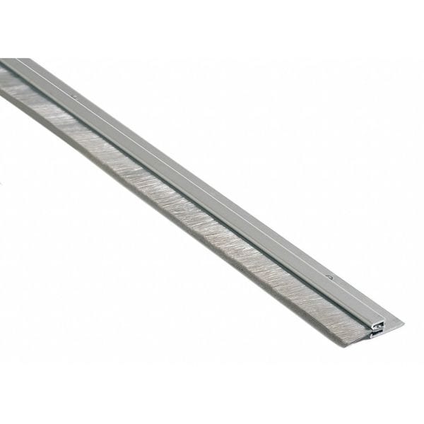 National Guard Door Sweep, 3 ft., A. Aluminum, Nylon Brush - C607A-36