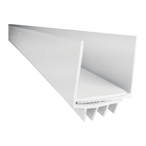 M-D Building Products M-D Building Products White Vinyl Under Door Seal For Doors 36 in. L X 1.75 in. - 19102