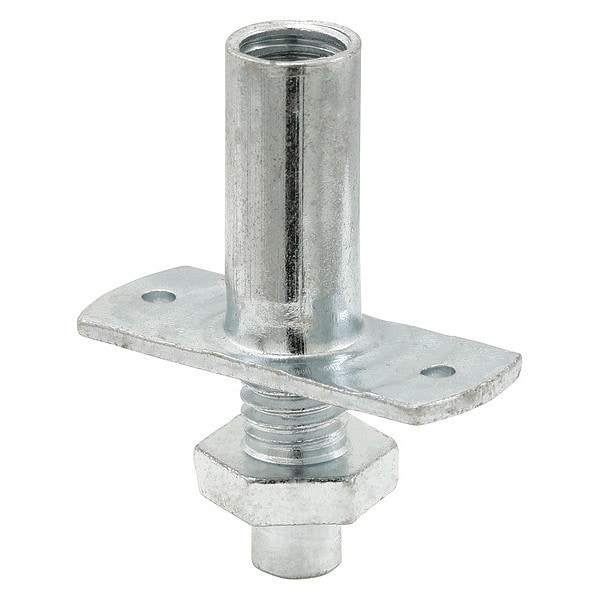 Primeline Tools Bi-Fold Door Bottom Pivot, 1/4 in. Pin x 3/8 in. Base, Steel (2 Pack) - MP6613