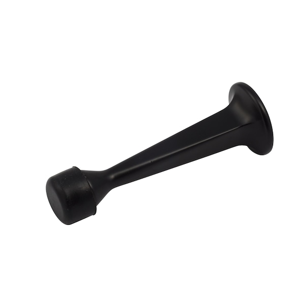 Sure-Loc Hardware Sure-Loc Hardware Wall Bumper Door Stop, Vintage Bronze, Black concave rubber bumper - DS-W1 11P