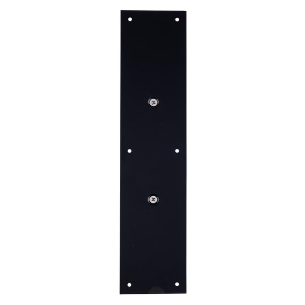 Brinks Commercial Brinks Commercial 15 in. L Matte Black Aluminum Pull Plate - BC41021