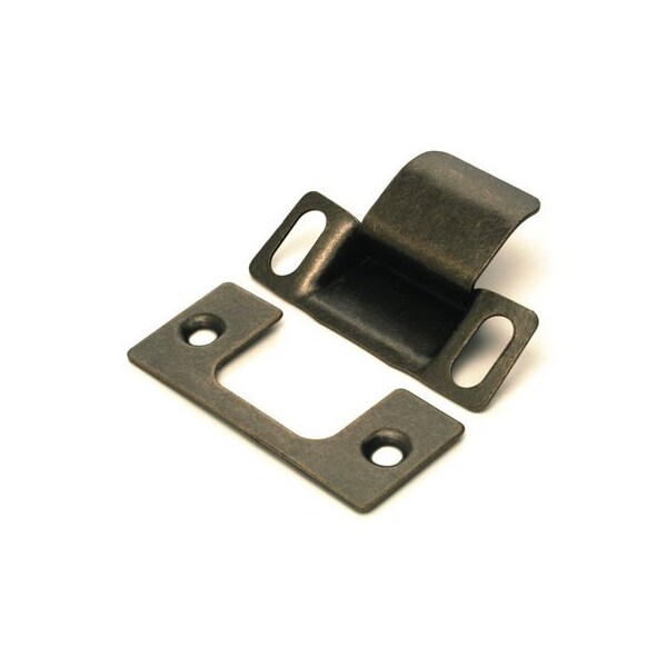 Deltana SP2751U Dust Cup Adjustable Strike Plate Polished Chrome, 10PK - SP2751U26-XCP10