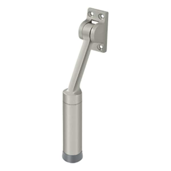 Patioplus 7 in. Heavy Duty Kickdown Holder, Satin Nickel - Solid Brass - PA2667077