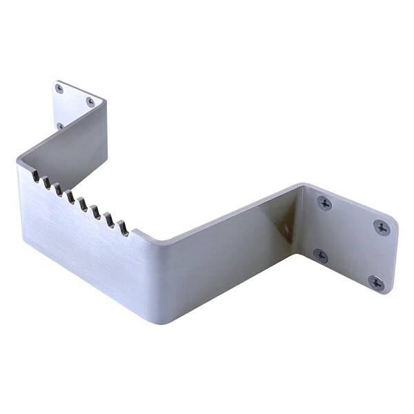 Tell Tell 2 in. L Satin Silver Stainless Steel Hands-Free Door Pull - DT101925