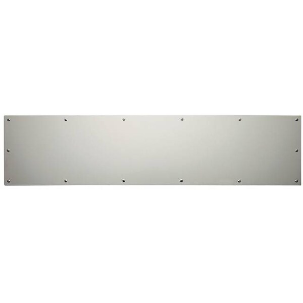 Baldwin Estate Lifetime Satin Nickel Kick Plates - 2000.056.0830