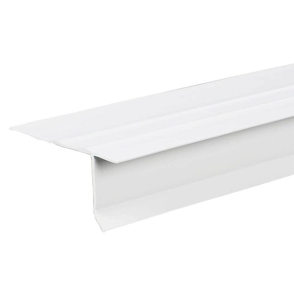 Amerimax Home Products Drip Edge, 10 ft L, Vinyl, White - 37154
