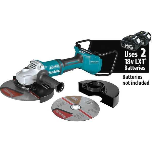 Makita LXT Brushless 9" Cut-Off/An, 36V (18V X2) - XAG23ZU1