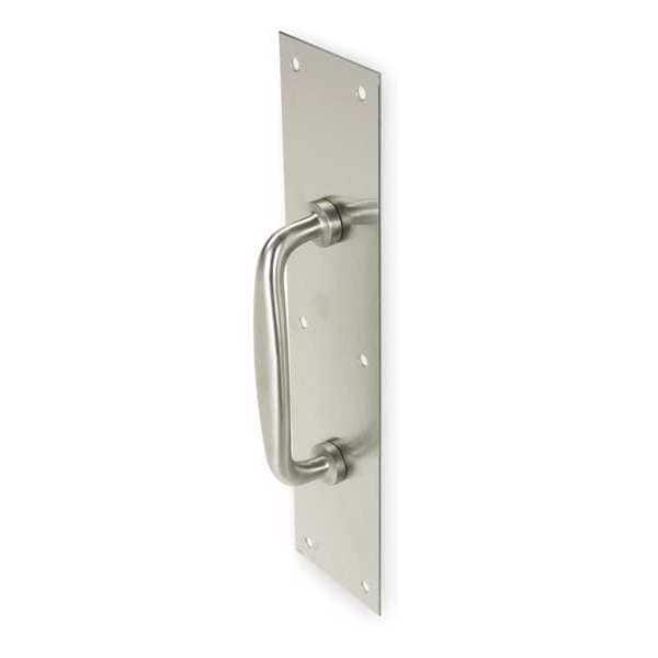 Rockwood Door Pull Plate, Stainless Steel, 16"L x 4"W, 0.125" Proj. - 132 X 73C.32D