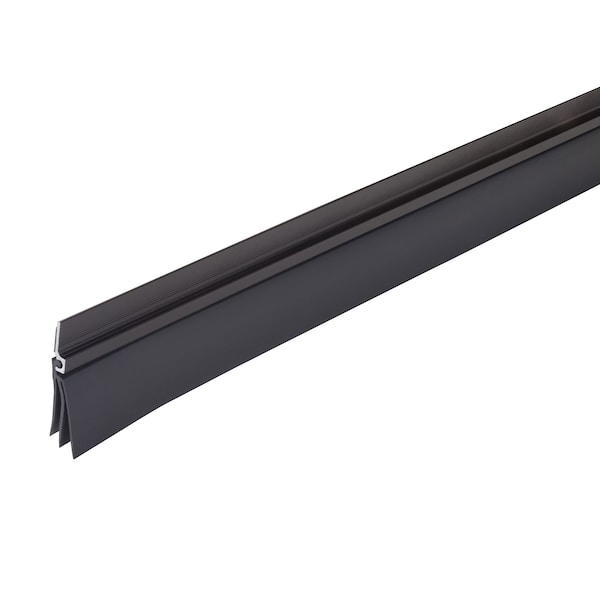 M-D Building Products 36 in. Brown Aluminum and Vinyl CINCH Self-adhesive Door Sweep - 43302