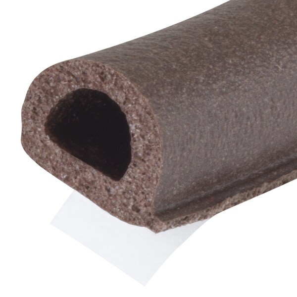 M-D Building Products 1/4 in. x 5/16 in. x 17 ft. Brown Premium Thermoplastic Rubber PLATINUM Window Seal for Medium Gaps - 05685