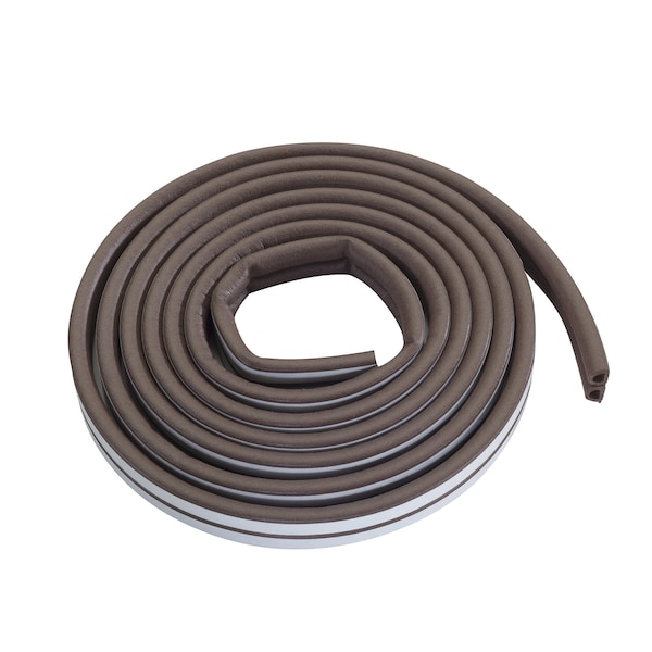 M-D Building Products 1/4 in. x 5/16 in. x 17 ft. Brown Premium Thermoplastic Rubber PLATINUM Window Seal for Medium Gaps - 05685