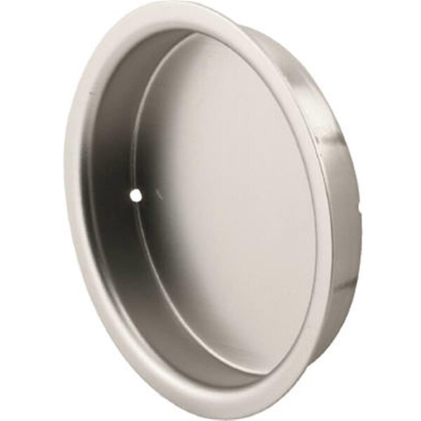 Prime-Line 163920 2.13 in. Satin Nickel- Closet Door Finger Pull, 2PK - 130973