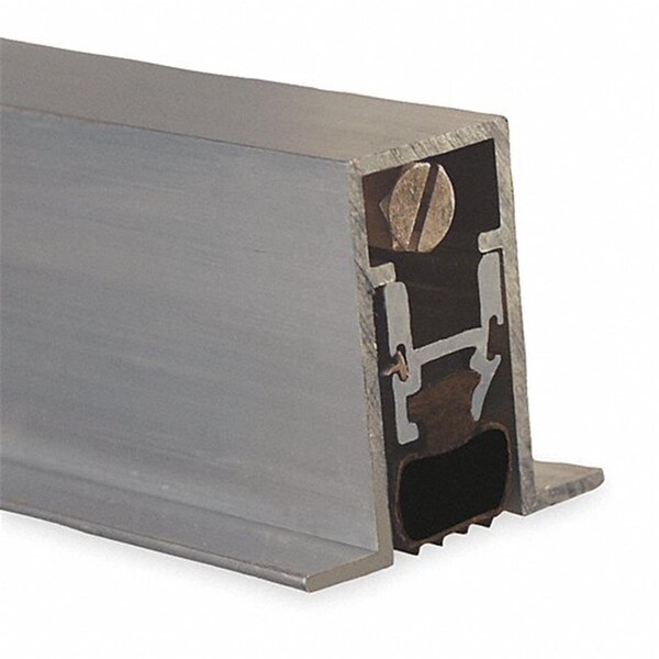 Perfectpatio 36 in. Full Mortise Automatic Door Bottom with Prene Mill, Aluminum - PE2005163