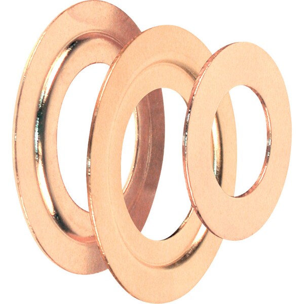 Prime-Line Prime-Line 2.8 in. H X 2.8 in. L Brass-Plated Brass Steel Bore Reducer - U9529