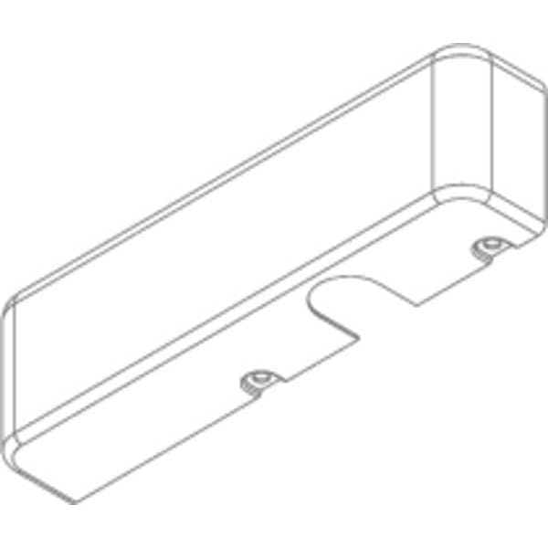 Lcn Standard Cover, Alum, 12-1/4 in. L, LH - 4020-72 LH AL