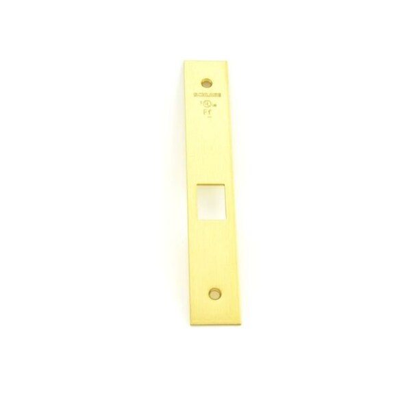 Schlage Commercial Armor Front and Screws for L9010 or L9040 Satin Brass Finish - 09662606