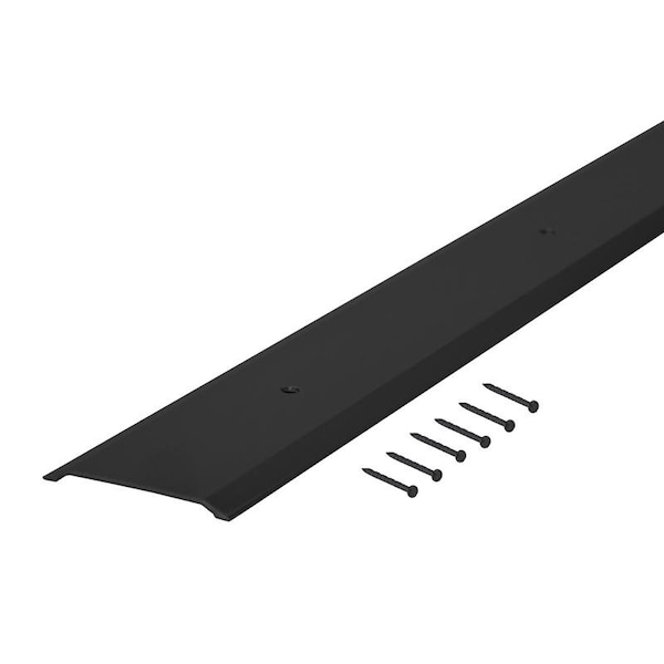 M-D Building Products M-D Building Products 0.13 in. H X 1.75 in. W X 36 in. L Aluminum Flat Top Threshold Black - 11822